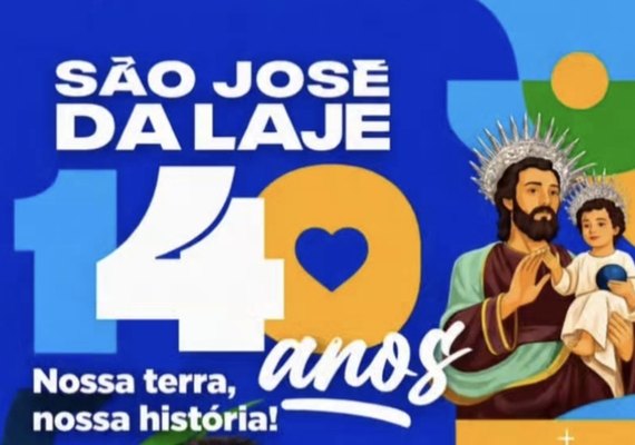 São José da Laje divulga atrações musicais para festa dos 140 anos