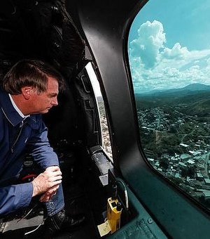 Bolsonaro fará sobrevoo em Petrópolis (RJ) nesta sexta-feira