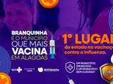 Branquinha é o município que mais vacina contra a Influenza em Alagoas