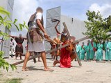 Socioeducandos interpretam a Paixão de Cristo em Maceió