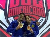 Isabella Souza e Lucas Chicuta, atletas palmarinos, se tornam campeões sul americanos de jiu-jitsu