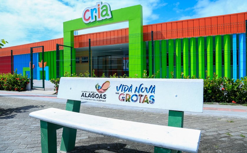 Governo de Alagoas entrega 52ª Creche Cria nesta segunda-feira (15) na Grota do Cigano