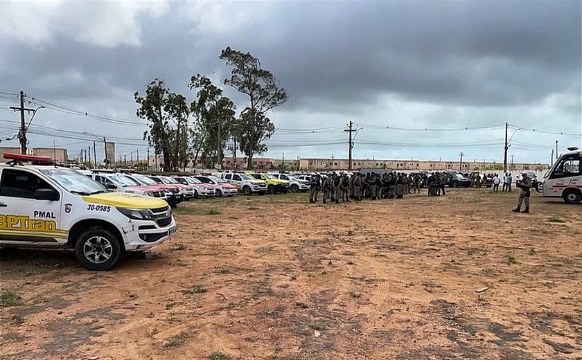 Operação inicia reforço policial no feriadão da Proclamação da República em Alagoas