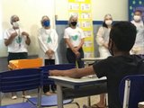 Com retomada das aulas presenciais, programa Saúde na Escola desenvolve atividades em Branquinha