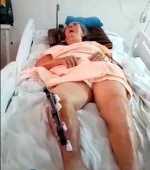 Filha denuncia cancelamentos de cirurgia de idosa no Hospital Regional da Mata: 'Por favor, olhe para a gente”