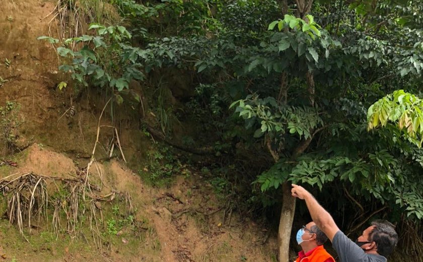 Defesa Civil e Meio Ambiente realizam vistorias preventivas em Branquinha