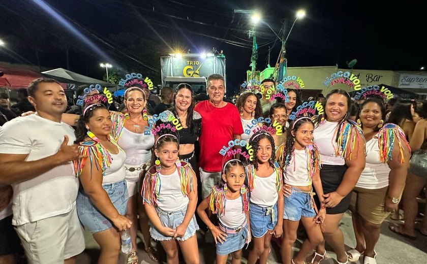 Bloco Vou Furar faz a alegria dos foliões em Branquinha