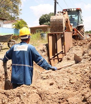 Mais Água Alagoas: obras que vão beneficiar 90 mil moradores seguem em ritmo acelerado no Litoral Norte