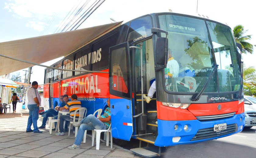 Hemoal promove coleta externa de sangue em Delmiro Gouveia nesta quinta-feira