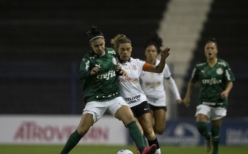 No Allianz, Palmeiras e Corinthians abrem final do Brasileiro Feminino