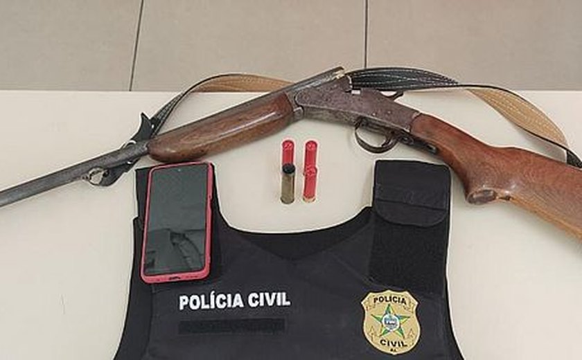 Após ameaçar ex-companheira, homem é preso no interior de Alagoas