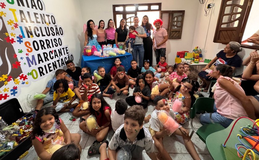 Prefeitura de Ibateguara promove manhã de festa para crianças no CER (Centro Especializado em Reabilitação)
