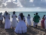 Praia da Pajuçara, em Maceió, é palco para celebração pelo Dia de Iemanjá