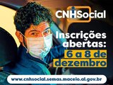 Em apenas dois dias, programa CNH Social já contabiliza sete mil pessoas inscritas