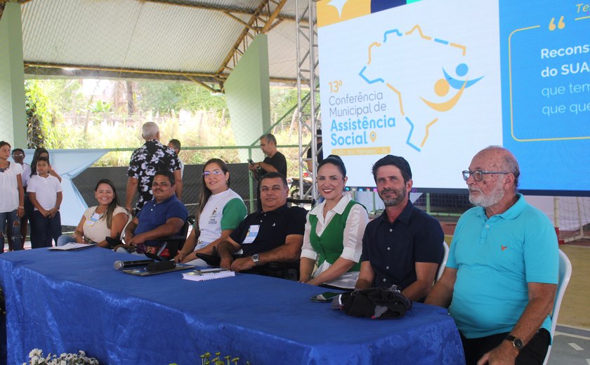 13° Conferência Municipal de Assistência Social é realizada em União dos Palmares