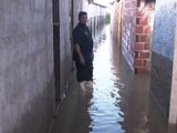 Chuva dá trégua em Maceió, mas a capital alagoana ﻿permanece alagada por causa da falta de drenagem