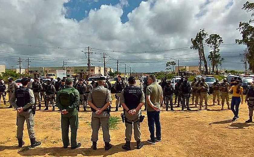 SSP deflagra operação com mais de 150 policiais na Grande Maceió