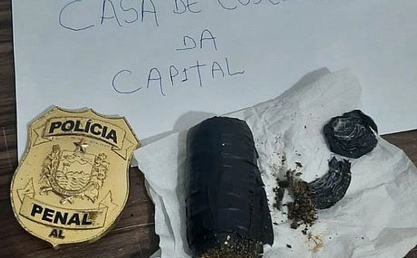 Mulher é presa ao tentar entrar em presídio com maconha escondida nas partes íntimas