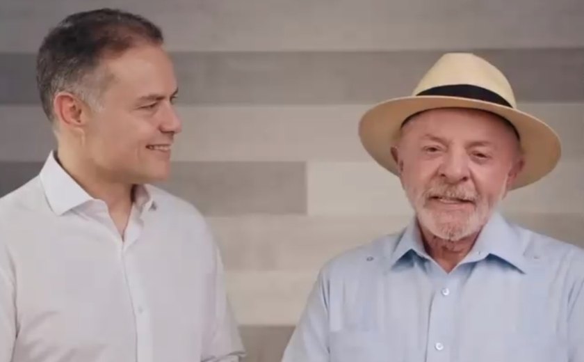 Lula declara apoio a Renan Filho na disputa pelo Governo de Alagoas