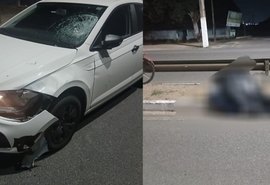 Idoso morre em acidente entre bicicleta e carro na AL-220