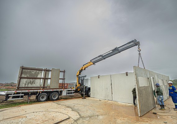 Governo de Alagoas acelera obras da nova Escola do Coração em Ibateguara