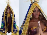 Brasileira se veste de Nossa Senhora para o “Miss Universo” trans