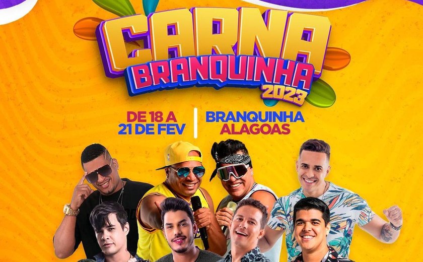 Carna Branquinha contará com muita música, frevo e animação para os foliões