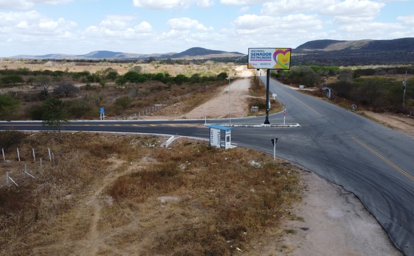 Paulo Dantas inaugura obra de reconstrução da AL-135 na segunda-feira