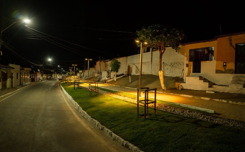 Prefeitura inaugura reestruturação da Rua da Linha na noite desta terça-feira em União dos Palmares