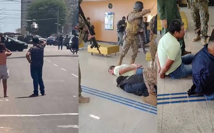 Dois homens são presos após fazerem cerca de 20 reféns durante assalto a banco em Imperatriz (MA)