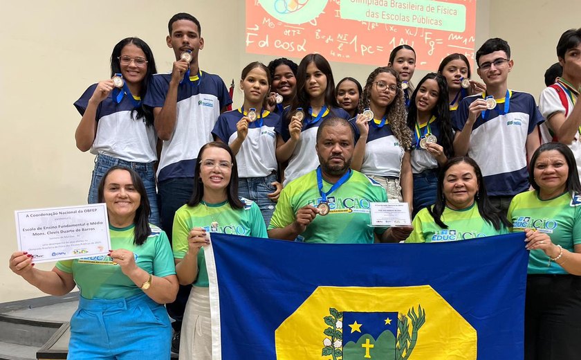 Educação de Santana do Mundaú é destaque na edição 2025 da Olimpíada Brasileira de Física das Escolas Públicas - OBFEP