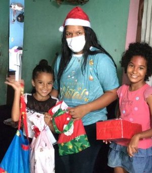 Secretaria de Assistência Social de Branquinha promove ação de natal para as crianças