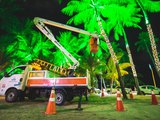 Furto de cabos e adornos atrasa iluminação de Natal de Maceió