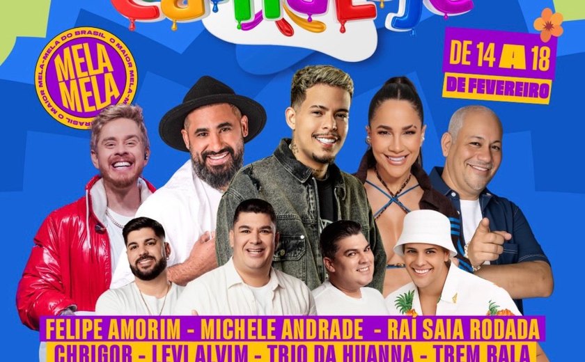 Carnalaje 2026 divulga programação oficial com atrações de 13 a 18 de fevereiro