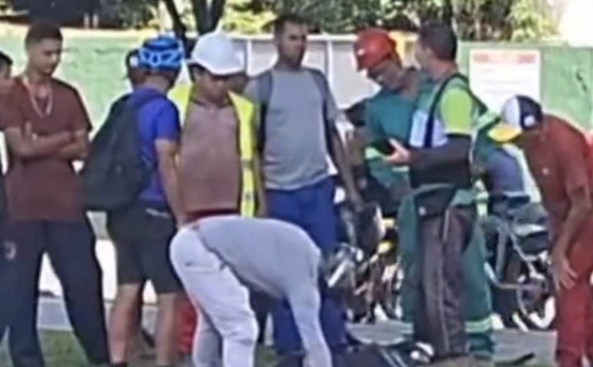 Homem morre após colidir moto contra caminhão na Av. Durval de Góes Monteiro Maceió