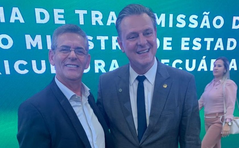 Em Brasília, Geo Cruz se reúne com ministro Fávaro e reivindica melhorias para a agricultura